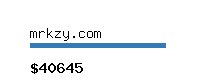 mrkzy.com Website value calculator