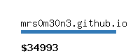 mrs0m30n3.github.io Website value calculator