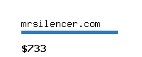 mrsilencer.com Website value calculator