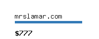 mrslamar.com Website value calculator