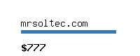 mrsoltec.com Website value calculator