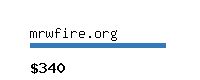 mrwfire.org Website value calculator