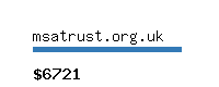 msatrust.org.uk Website value calculator