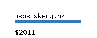 msbscakery.hk Website value calculator