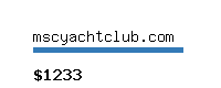 mscyachtclub.com Website value calculator