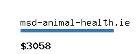 msd-animal-health.ie Website value calculator