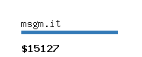 msgm.it Website value calculator