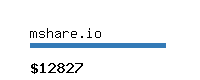 mshare.io Website value calculator