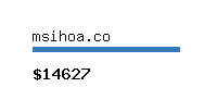 msihoa.co Website value calculator