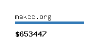 mskcc.org Website value calculator