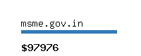 msme.gov.in Website value calculator