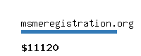 msmeregistration.org Website value calculator