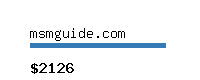 msmguide.com Website value calculator