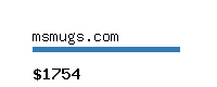 msmugs.com Website value calculator