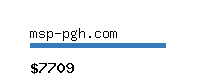 msp-pgh.com Website value calculator