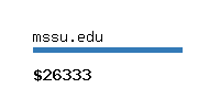 mssu.edu Website value calculator