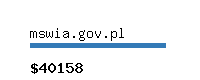 mswia.gov.pl Website value calculator