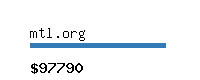mtl.org Website value calculator