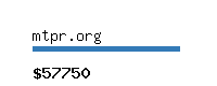 mtpr.org Website value calculator