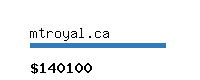 mtroyal.ca Website value calculator