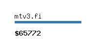 mtv3.fi Website value calculator