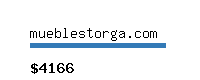 mueblestorga.com Website value calculator