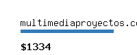 multimediaproyectos.com Website value calculator
