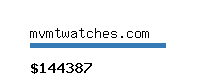 mvmtwatches.com Website value calculator