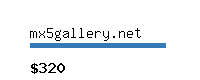 mx5gallery.net Website value calculator