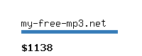 my-free-mp3.net Website value calculator