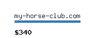my-horse-club.com Website value calculator