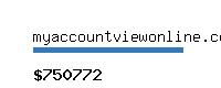 myaccountviewonline.com Website value calculator
