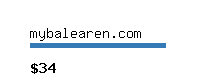 mybalearen.com Website value calculator