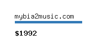 mybia2music.com Website value calculator