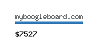 myboogieboard.com Website value calculator