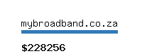 mybroadband.co.za Website value calculator