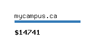 mycampus.ca Website value calculator
