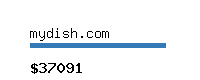 mydish.com Website value calculator