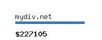 mydiv.net Website value calculator