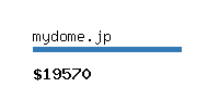 mydome.jp Website value calculator