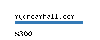 mydreamhall.com Website value calculator
