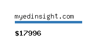 myedinsight.com Website value calculator