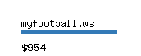 myfootball.ws Website value calculator