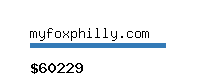 myfoxphilly.com Website value calculator