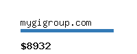 mygigroup.com Website value calculator