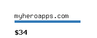 myheroapps.com Website value calculator