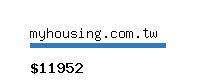 myhousing.com.tw Website value calculator