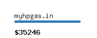 myhpgas.in Website value calculator