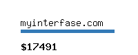 myinterfase.com Website value calculator