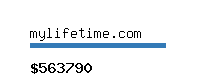 mylifetime.com Website value calculator